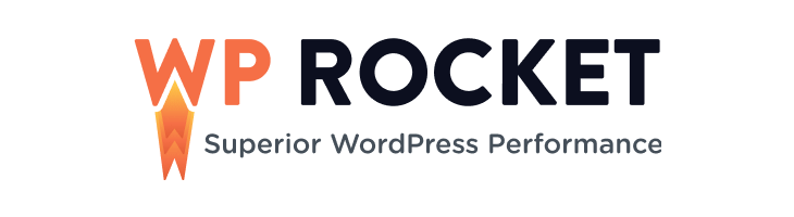 Logo WP Rocket, performe pour WordPress